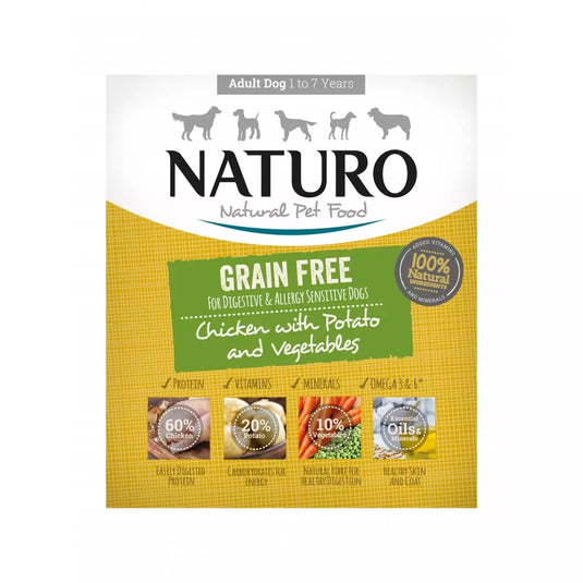 NATURO TRAY CHICKEN GRAIN FREE 400G