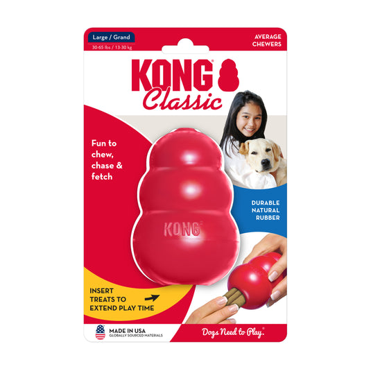 KONG CLASSIC TOY RED - LARGE