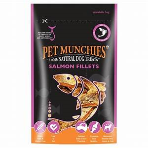 PET MUNCHIES SALMON FILLETS 90G