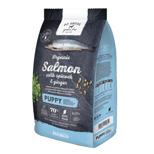 GO NATIVE PUPPY SALMON 800G