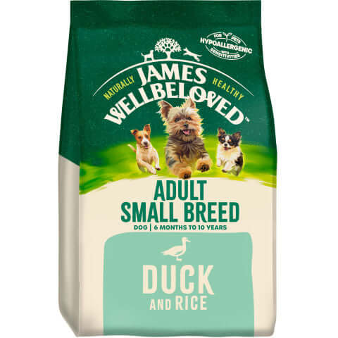 JAMES WELLBELOVED SMALL BREED ADULT DUCK 1.5KG