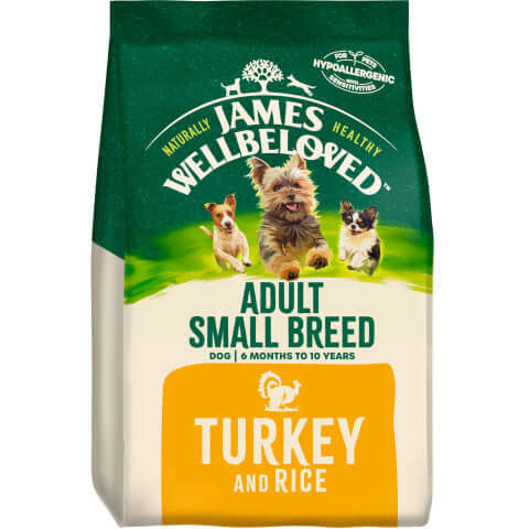 JAMES WELLBELOVED SMALL BREED ADULT TURKEY 7.5KG